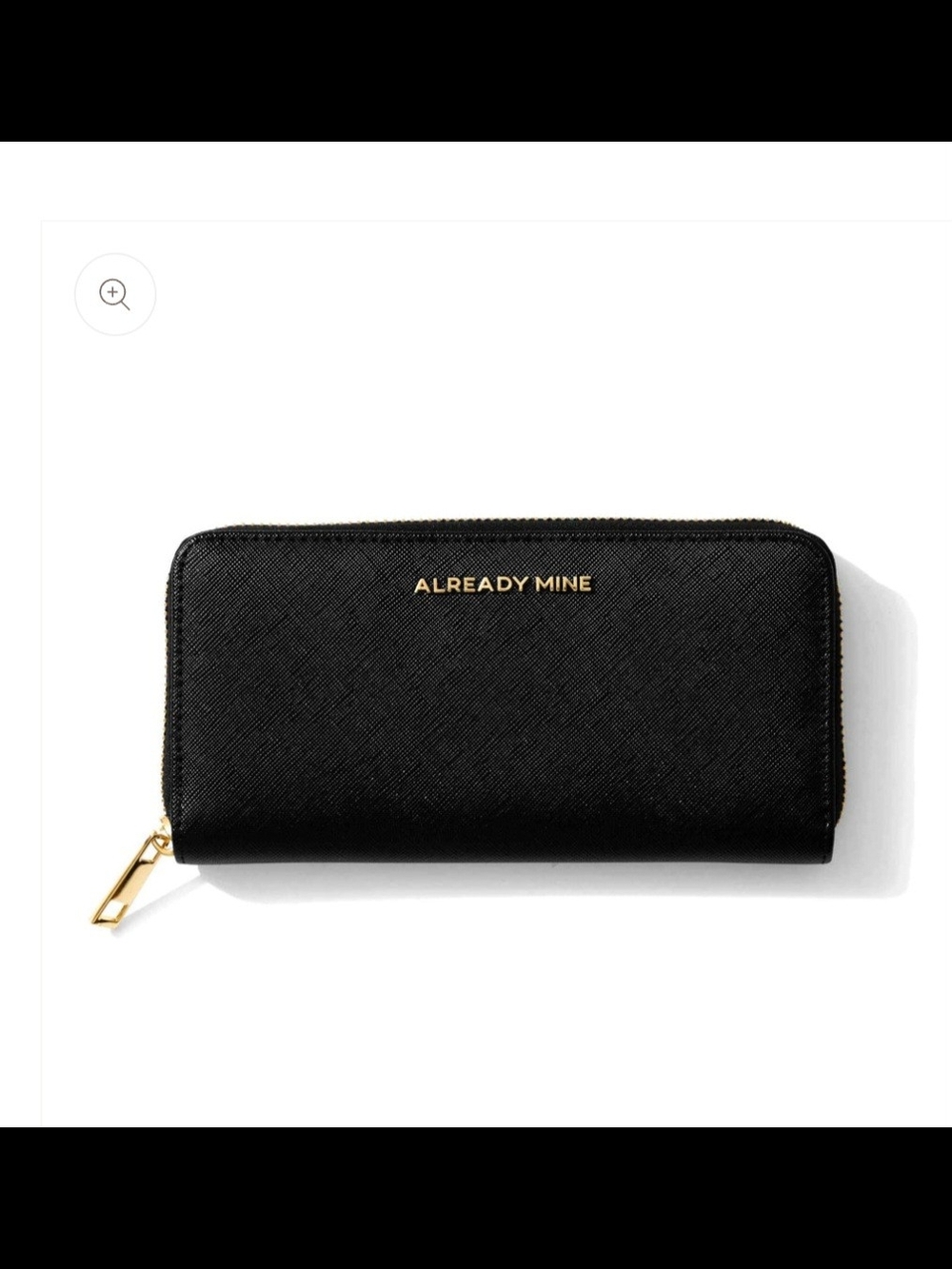 Already Mine NY Black Manifestation Wallet – Protection & Inner Power